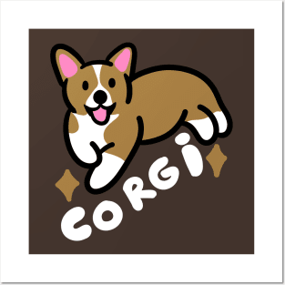 Corgi Posters and Art